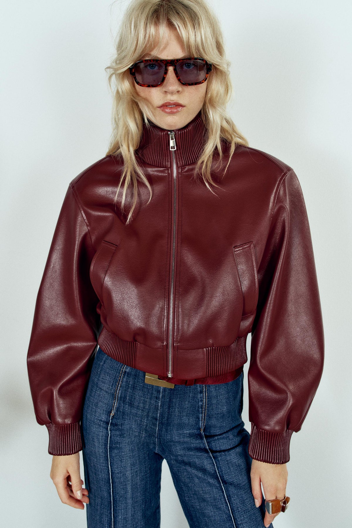 Bomberjacke Élixir Bordeaux