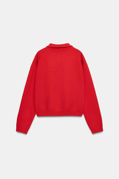 Lunessa - MAGLIONE IN MAGLIA CON ZIP