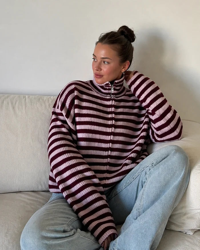Pullover Bordeaux Äquinoktium