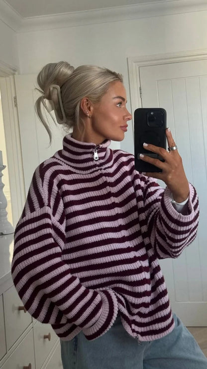 Pullover Bordeaux Äquinoktium