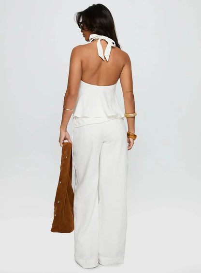 Pantalon Ivoire